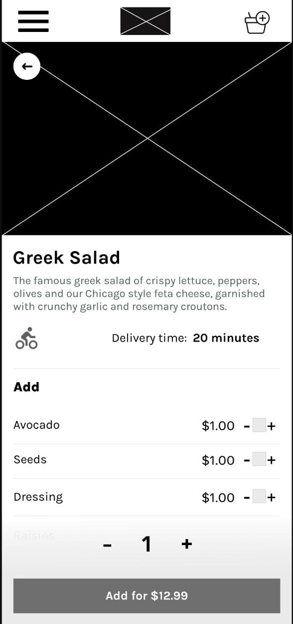 Wireframe example